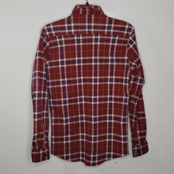 Scotch & Soda Plaid Lumber Button Down Shirt - Picture 4 of 11